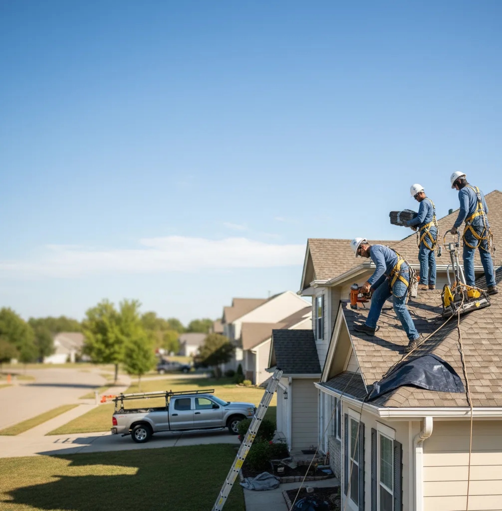 Roof Repair in Crowley
